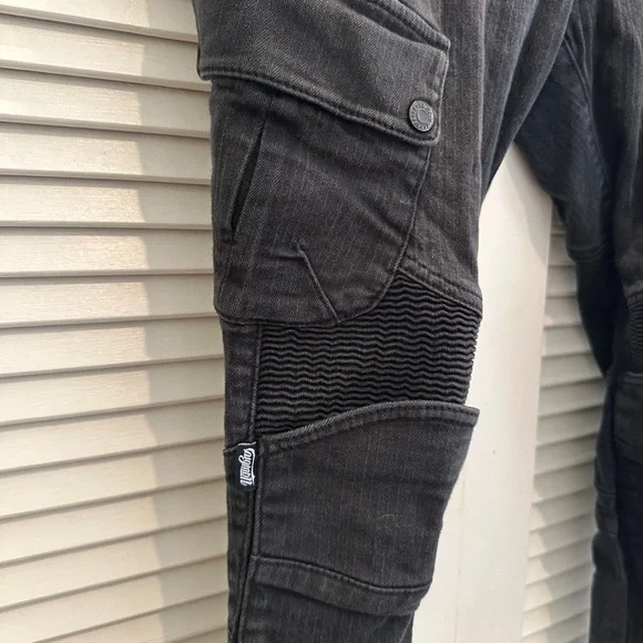 Uglybros Motorpool Black Motorcycle Riding Jeans